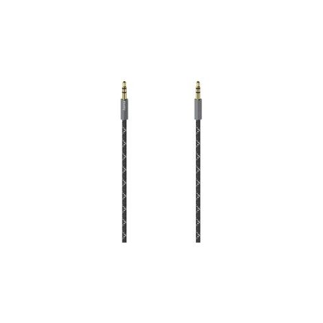 Hama 3,5 mm Klinkenkabel vergoldet, 0,75 m, Stereo (1/2)