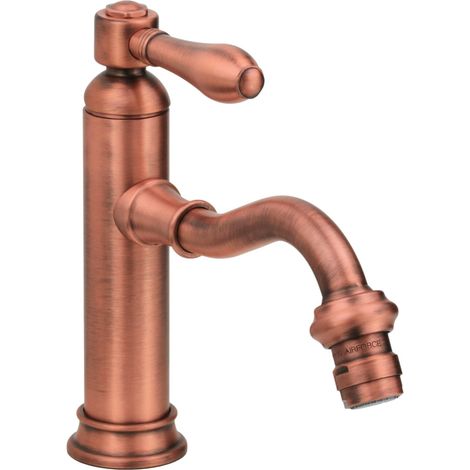 Miscelatore monocomando per bidet modello retrò colore rame Gattoni Oxford 3150/31VC Rame (1/5)