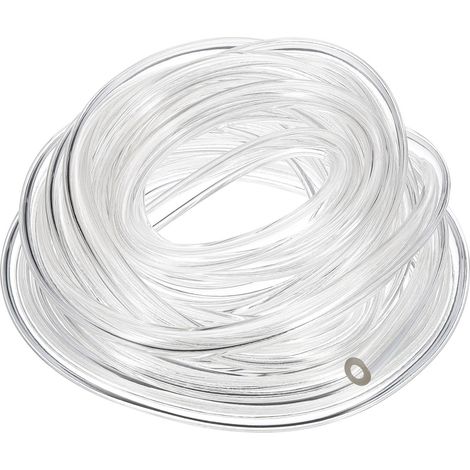 Tube en PVC, 4mm ID x 7mm OD x 1.5mm Épaisseur, Tuyau Aquarium, Tube en PVC Transparent de 4m de Long, Tuyau D'Eau en Plastique Léger et Flexible pour L'Aquaponie (1/5)