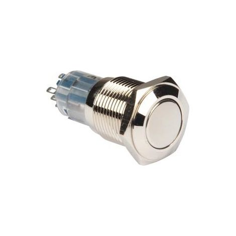 Interrupteur rond métallique dpdt 2no 2nc