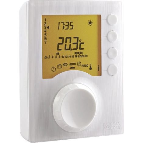 Thermostat Tybox 1127 Programmation Intuitive Et économies D'énergie - Delta Dore