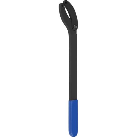 Clé de calage distribution réglage arbre à came en acier carbone 42 cm noir bleu pour Audi V6 3.2FSI A4 A6 A8 + 4 vis coffret (1/5)