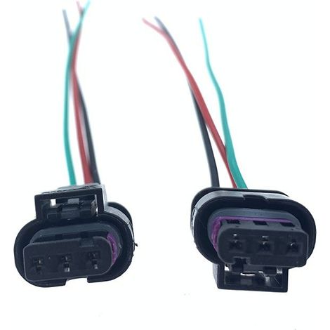 Connecteur étanche automobile 4F0 973 703 (réf. 4F0973703) avec borne 1718653-1 (réf. 1718644-1) – Fiche simple