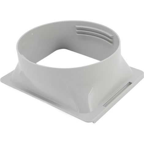 Raccord de tuyau de climatiseur à support carré, filetage horaire/antihoraire, connecteur de tube de 15 cm (5,9 po) de diamètre pour usage domestique (1/5)