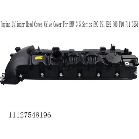 Reference number 11127548196 is applicable to the entire valve cover assembly of the BMW 3 Series and 5 Series E90/E91. (1/5)