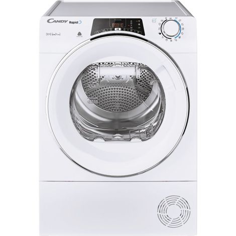 Candy ROE H10A2TCEX-S Rapido' Asciugatrice Pompa di Calore 10 Kg Classe A++ Wi-Fi Bluetooth 66 dB (85x59,6x61,1 cm) colore Bianco (1/10)