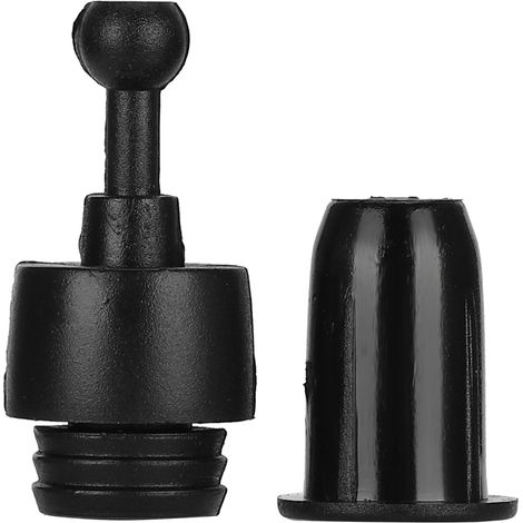 10 paires de grilles de haut-parleur en plastique anti-poussière avec boutons-pression pour mini-haut-parleurs (1/5)