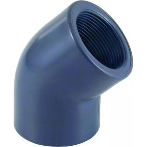 ASTRAL RIEGOS AGRICOLAS codo 45º roscar 11/4 pvc 01771 , Codo 45º Roscar 11/4 Pvc 01771 de la marca AstralPool.