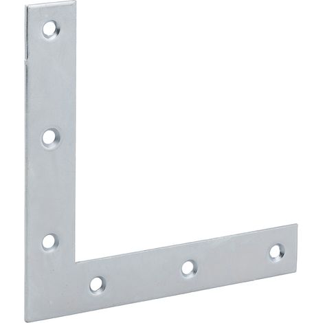 THIRARD - Equerre de fenêtre pour porte, 120x120x20mm, bouts carrés, acier zingué - THIRARD