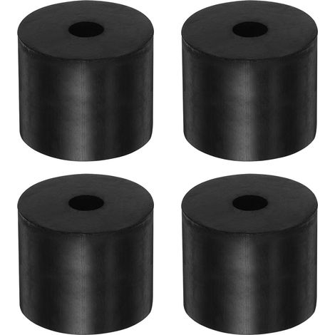 Lot de 4 tampons protection en caoutchouc pour les jambes, 40 mm AD 10 ID mm, coussinets néoprène (1/5)