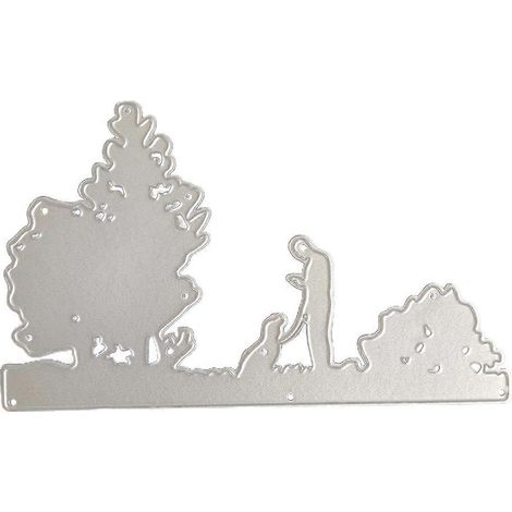 Forest Clear Stamps Prägeform aus Kohlenstoffstahl für die Kartenherstellung