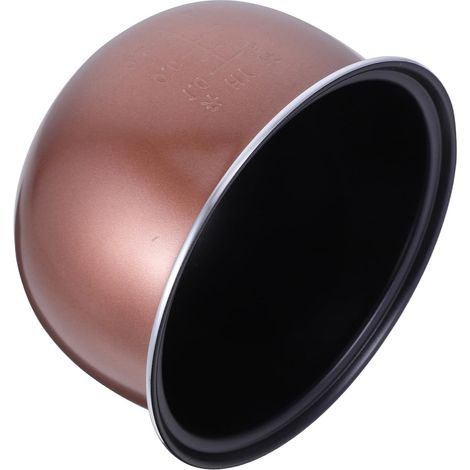 Olla de repuesto para arrocera fabricada en aleación de aluminio antiadherente, resistente a altas temperaturas, accesorio práctico. (1/4)