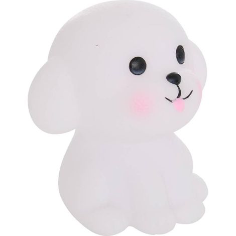 Veilleuse Enfant Chien "Softy" 9cm Blanc (1/3)