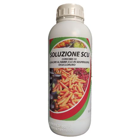 Bio ALT SOLUZIONE SCU Bioinduttore Ossicloruro Rame Zolfo Peronospora Oidio 1,5 KG (1/2)
