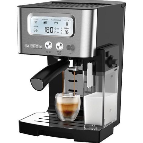 Sencor SES 4090SS Espressomaschine Silber und Schwarz (1/5)