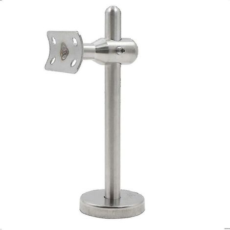 Support de main courante réglable - Supports muraux en acier inoxydable pour couloirs, acier inoxydable poli