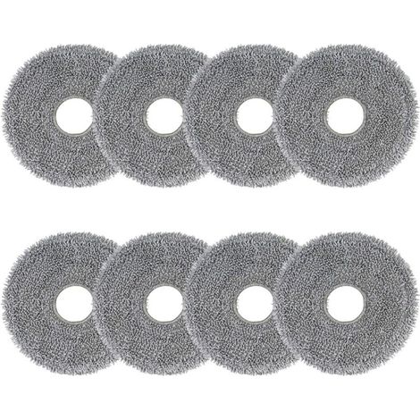 chiffons de nettoyage en microfibre pour aspirateurs robots Roborock Saros 10R/Z70, Q Revo/Qrevo S/Qrevo Pro/Qrevo Master/Qrevo Edge/Qrevo Curv/Qrevo Slim/QV 35A 35S/QR 598/798/S5V, accessoires de net