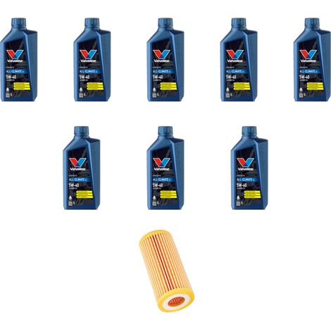 Kit filtro olio e 8L compatibile con Ssangyong Kyron 200 Xdi 104kw dal 2006 (1/5)