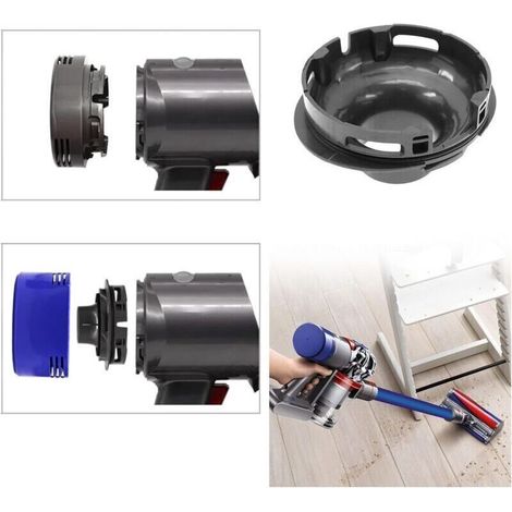 Couvercle arrière de moteur pour aspirateur Dyson V7 V8 (1/4)