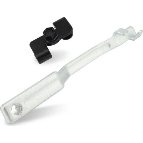 Prolunga per chiave inglese, prolunga per chiave a forchetta con adattatore per chiave a bussola da 1/2 pollice e chiave esagonale da 21 mm - Crezuo