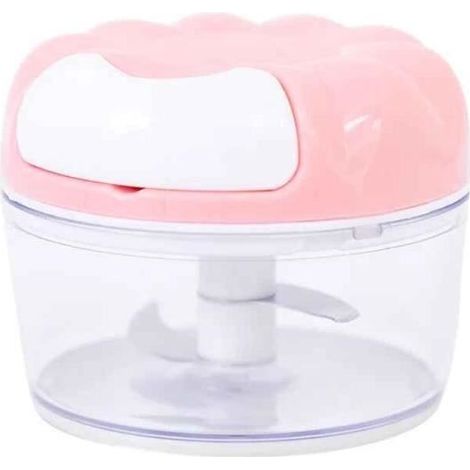 Broyeur manuel de cuisine,broyeur,presse,hachoir à viande,outil de fruits et légumes,gadget de boulette,chaud,ménage- Pink[A48158]