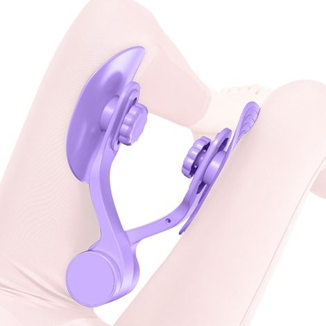 Autentico allenatore per cosce, antiscivolo, flessibile e per glutei, dispositivo fitness portatile, allenamento a casa, tonificatore muscolare per braccia, gambe, esercizi per il core (1/5)