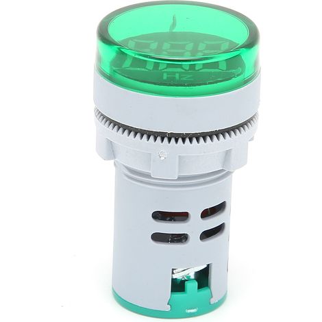 Fréquencemètre AD16-22DHZ 2075Hz Indicateur de fréquence Vert Panneau LED Moniteur Compteur (1/5)