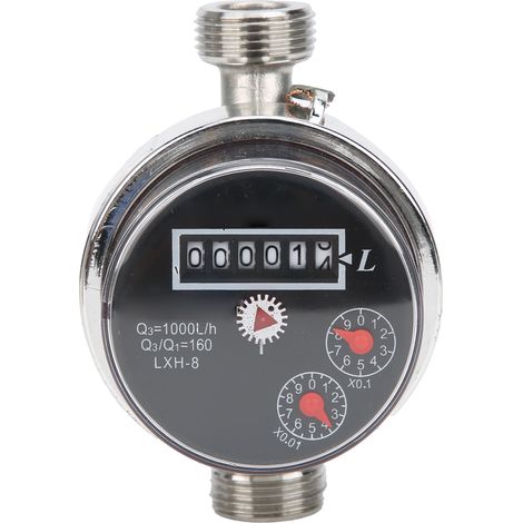 Compteur d'eau froide LXH-8 1/2 haute sensibilité, à distance, pour usage domestique