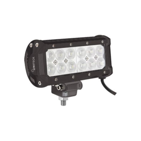 Projecteur LED noir 12/24V de 36W