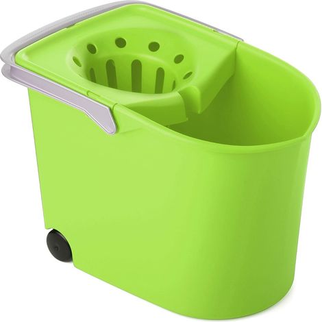 Cubo escurridor con ruedas