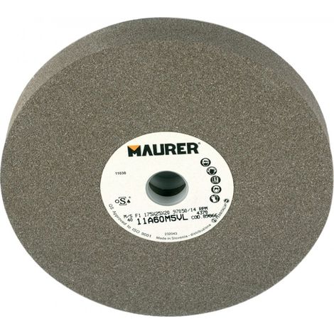 MOLA ABRASIVA CORINDONE MAURER 100X20X13 GR 80