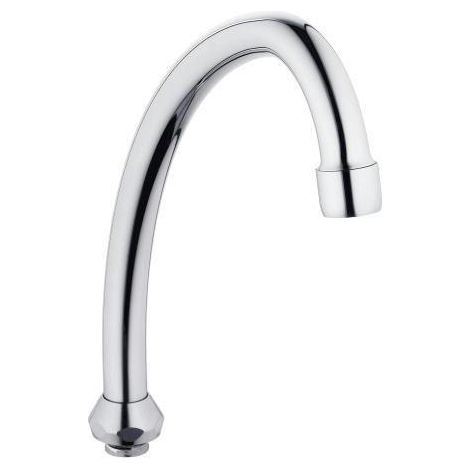 HU-Auslauf 440262 für Eichelberg Ausladung 190mm Verschraub. 3/4'' chrom