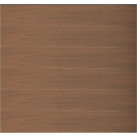 ELZE-Serie Zaunset, WPC-Syst. 1790 x 1760 mm, TEAK-coextr.