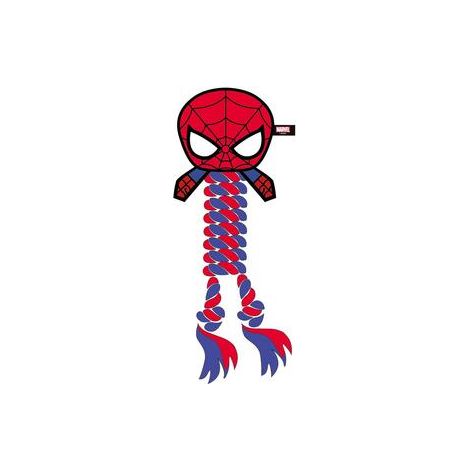 CUERDA DENTAL PARA PERRO PERSONAJE SPIDERMAN