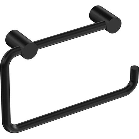 COSMIC Paper Holder/Towel Rack Matt Black Logic (1/5)