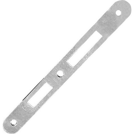 1PZ CONTROPIASTRA B/TONDO mm.190x20 nichelata