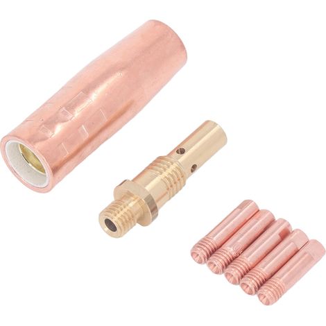 Accessoire pour pistolet de soudage MIG : buse de contact en laiton de 0,9 mm, diffuseur de gaz, pièce de rechange pour Magnum 100L
