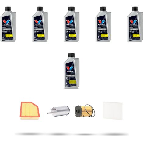 Kit tagliando 4 FILTRI e 6L OLIO compatibile con Volvo V40 II V40 Cross Country Dal 1.5 T2 90kw 2015 (1/5)