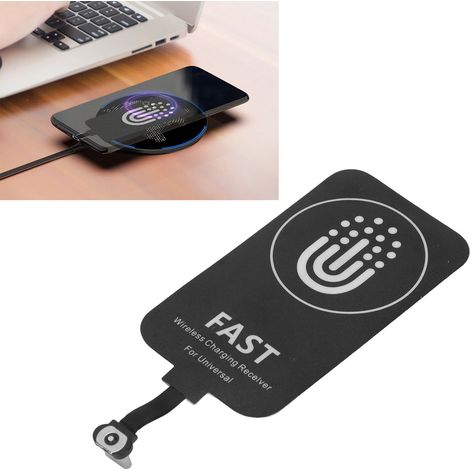 Rechargeur sans fil Type C universel ultra mince avec câble magnétique pour Huawei 10W (1/5)