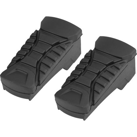 Eosnow Motorrad -Heck -Fuß -Tape -Platte, Gummi hohe Zähigkeit 2 -PCS -Verschleißpolster für Upgrade -Ersatz R1200Gs