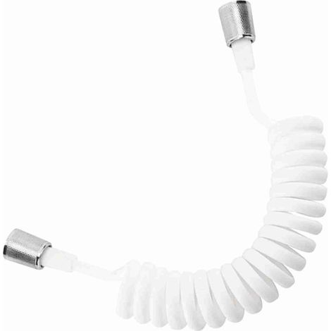Flexible de douche en ABS avec ressort pour canalisations d'eau, toilettes, pistolets de douche de bidet et salles de bains (1/5)