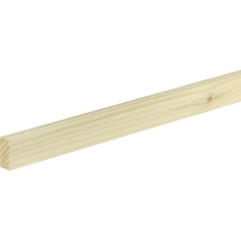 FN Neuhofer Flachleiste 240 cm 29 x 13 mm Fichte/Kiefer Leisten (1/3)