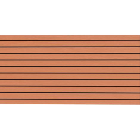 Tapis de sol antidérapant en mousse EVA pour bateau, camping-car et autres véhicules de loisirs, 240 x 60 cm / 94,5 x 23,6 pouces (marron clair et noir) (1/5)