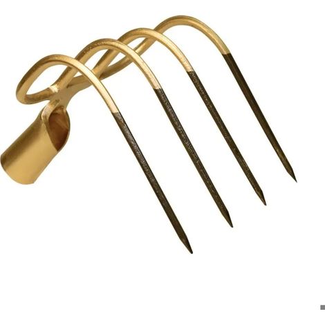 Outil de jardinage kerbl 3 dents acier 21 x 17 cm