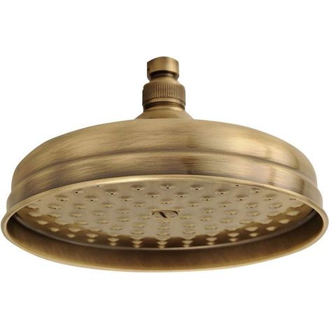 Sapho Reitano Rubinetteria Antea - Soffione doccia, diametro 20 cm, bronzo SOF2006