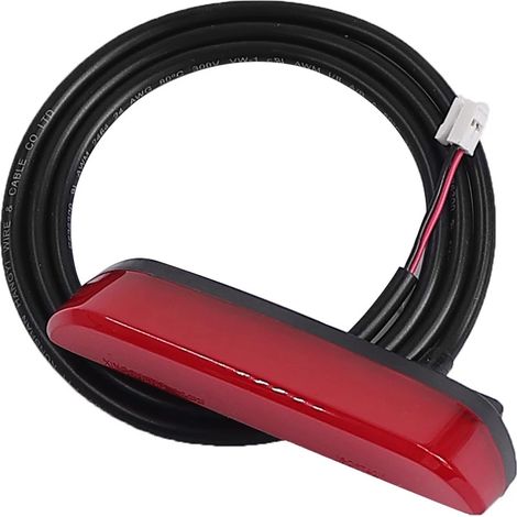 Accessoires pour trottinette électrique Xiaomi 4Lite 2e génération : garde-boue arrière, feu arrière, feu stop (1/5)