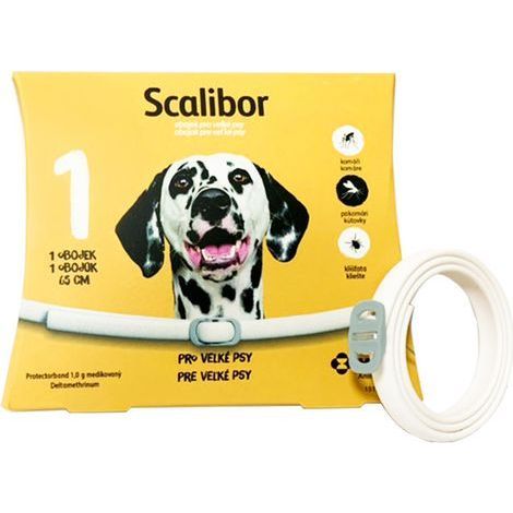 Collare per cani antipulci, zecche e zanzare da 65 cm – Protegge da pulci, zecche e zanzare – Fino a 12 mesi di protezione – Per cani di taglia grande – Regolabile e resistente all'acqua (1/4)