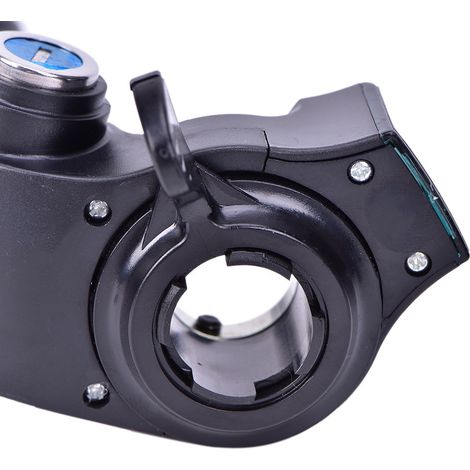 Throttle grip for electric vehicles with thumb lock and red display, accessories for electric vehicles, speed controller (1/4)