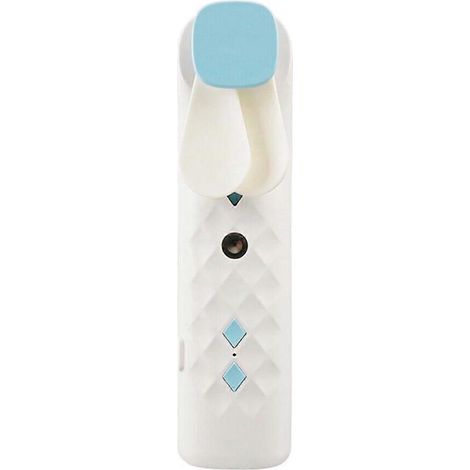 Filiyano-Ventilateur de poche portable avec brumisateur, alimenté par batterie rechargeable, à 2 vitesses et brumisateur de 30 ml, idéal pour les (1/5)