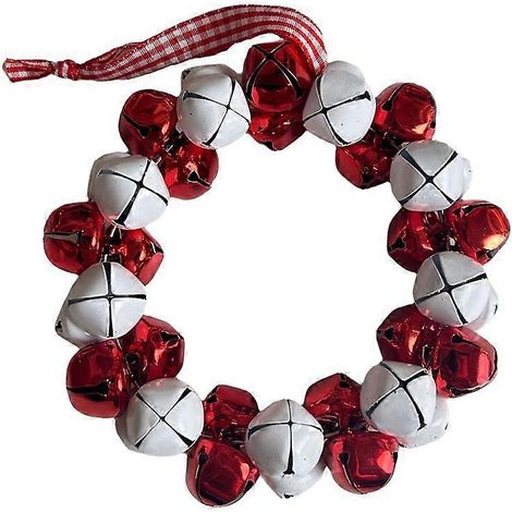 Jingle Bell Wreath with Classic Circular Design for Christmas Tree Ornament (1/5)